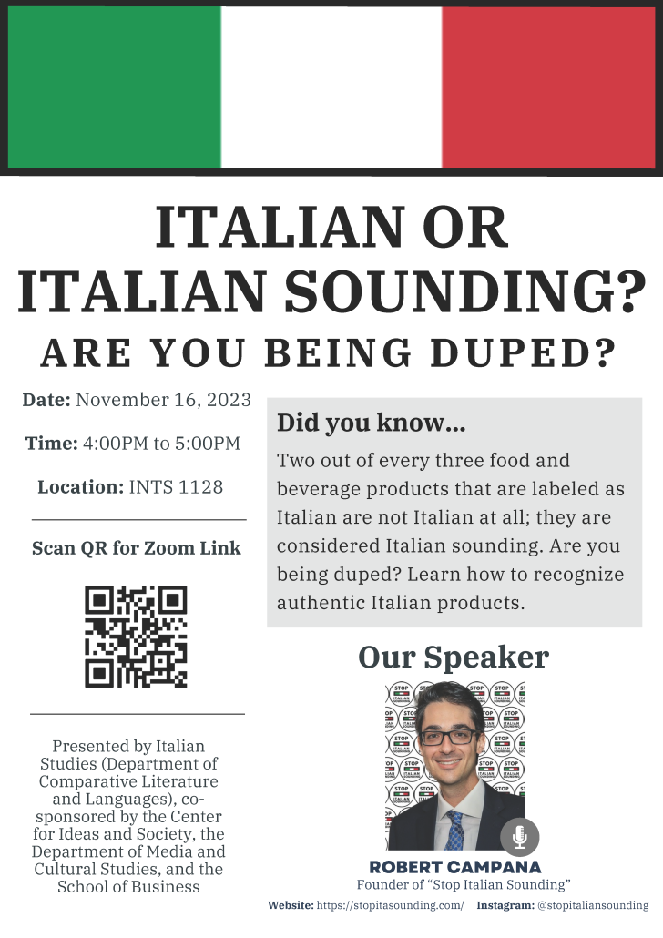 Italian or Italian Sounding