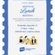 Flyer announcing the opening lunch meeting for Comparative Literature